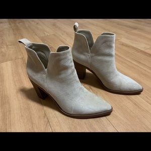 Forever 21 - Size 10 faux suede block heels